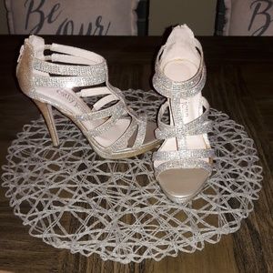 Cathy Jean Gold Heels